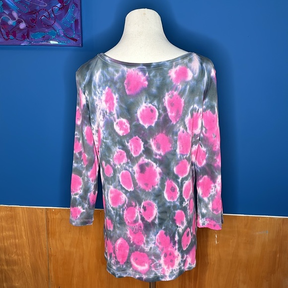 Tye dye 3/4 sleeve shirt - Picture 4 of 7